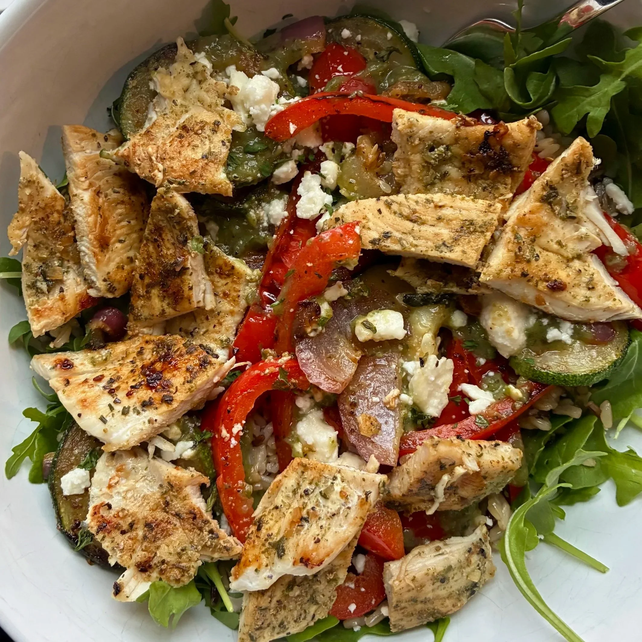 Meditteranean Chicken Bowl