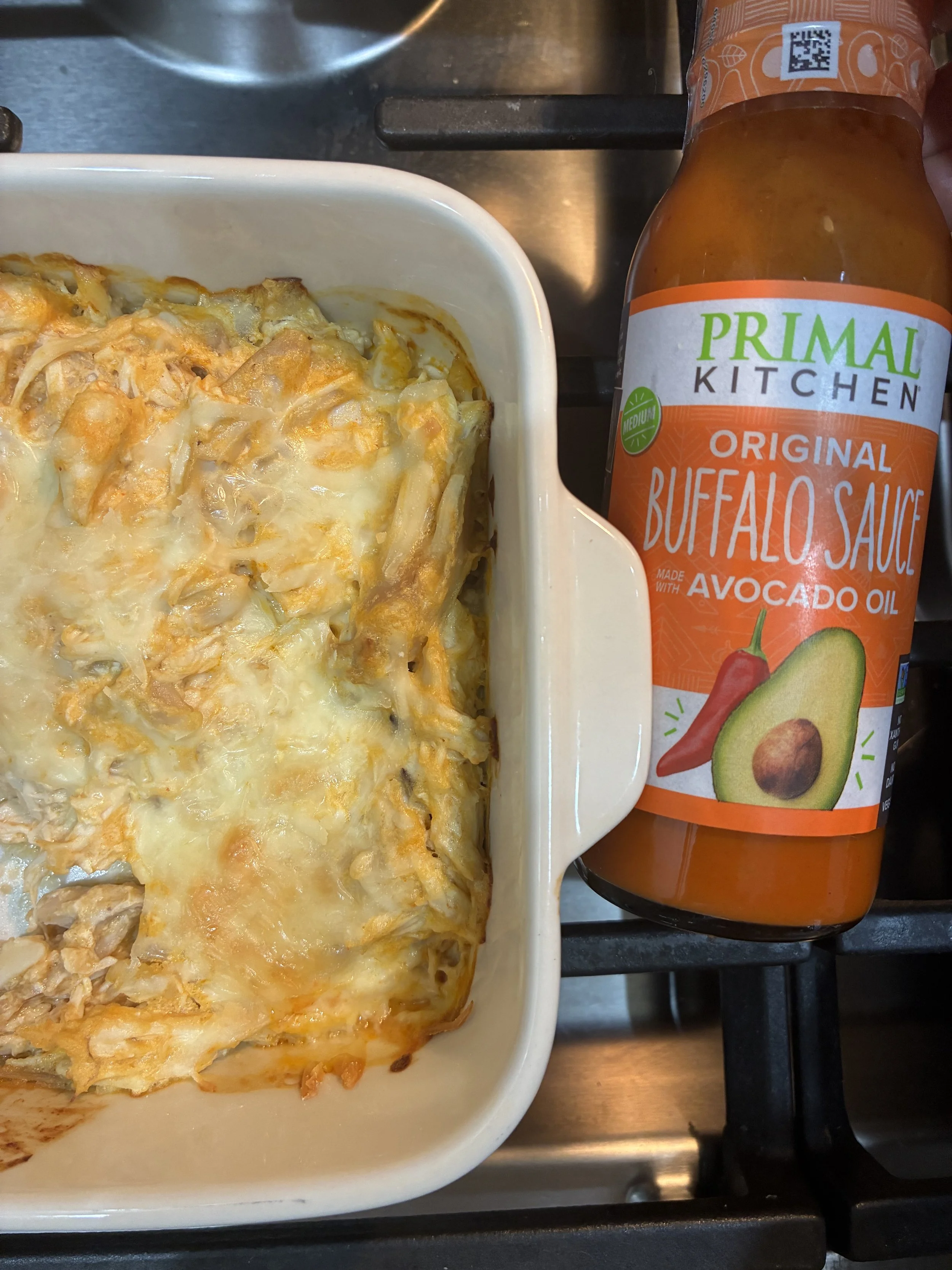High Protein Buffalo Chicken Dip 