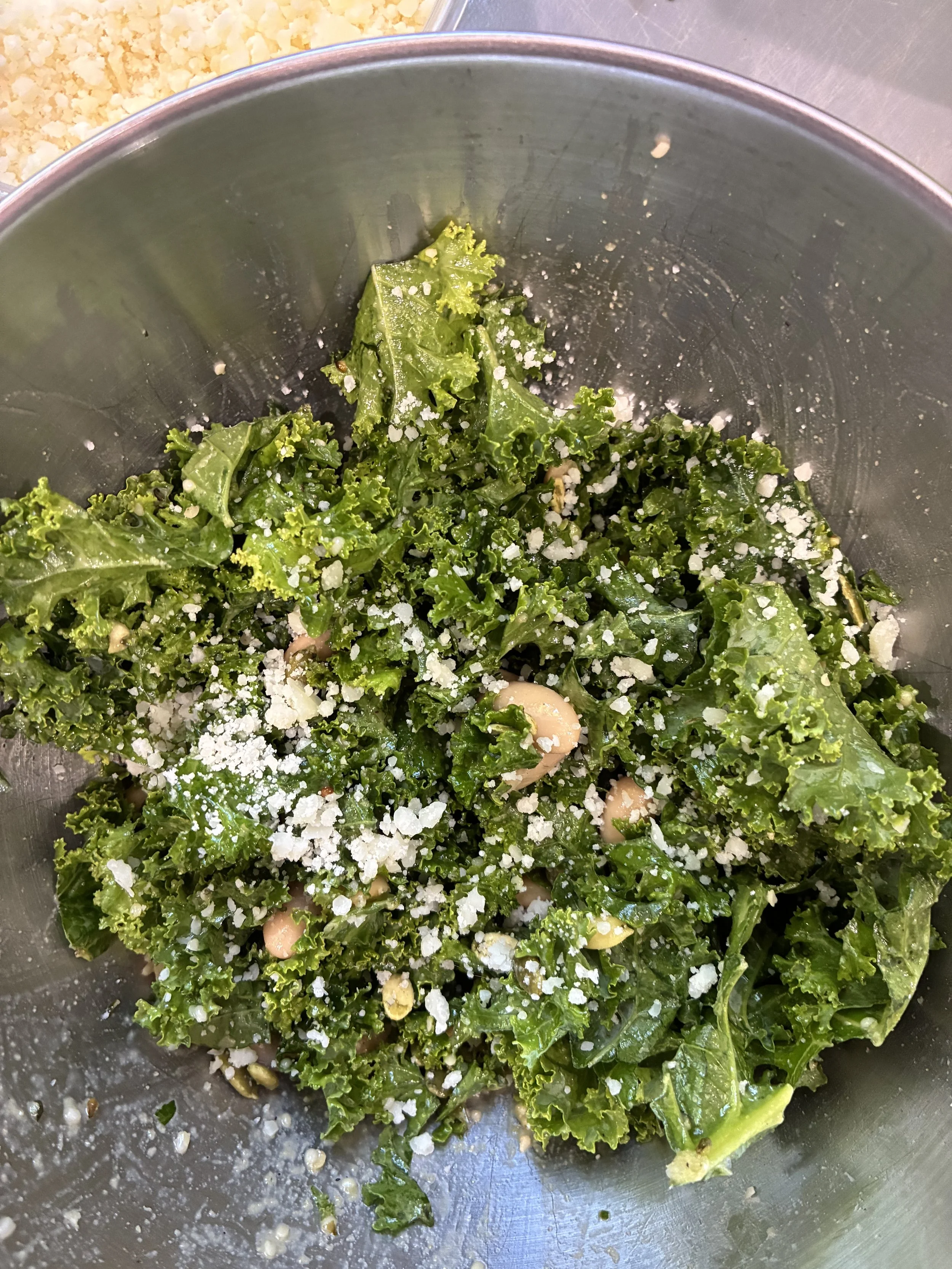 Copycat Erewon White Bean Kale Salad