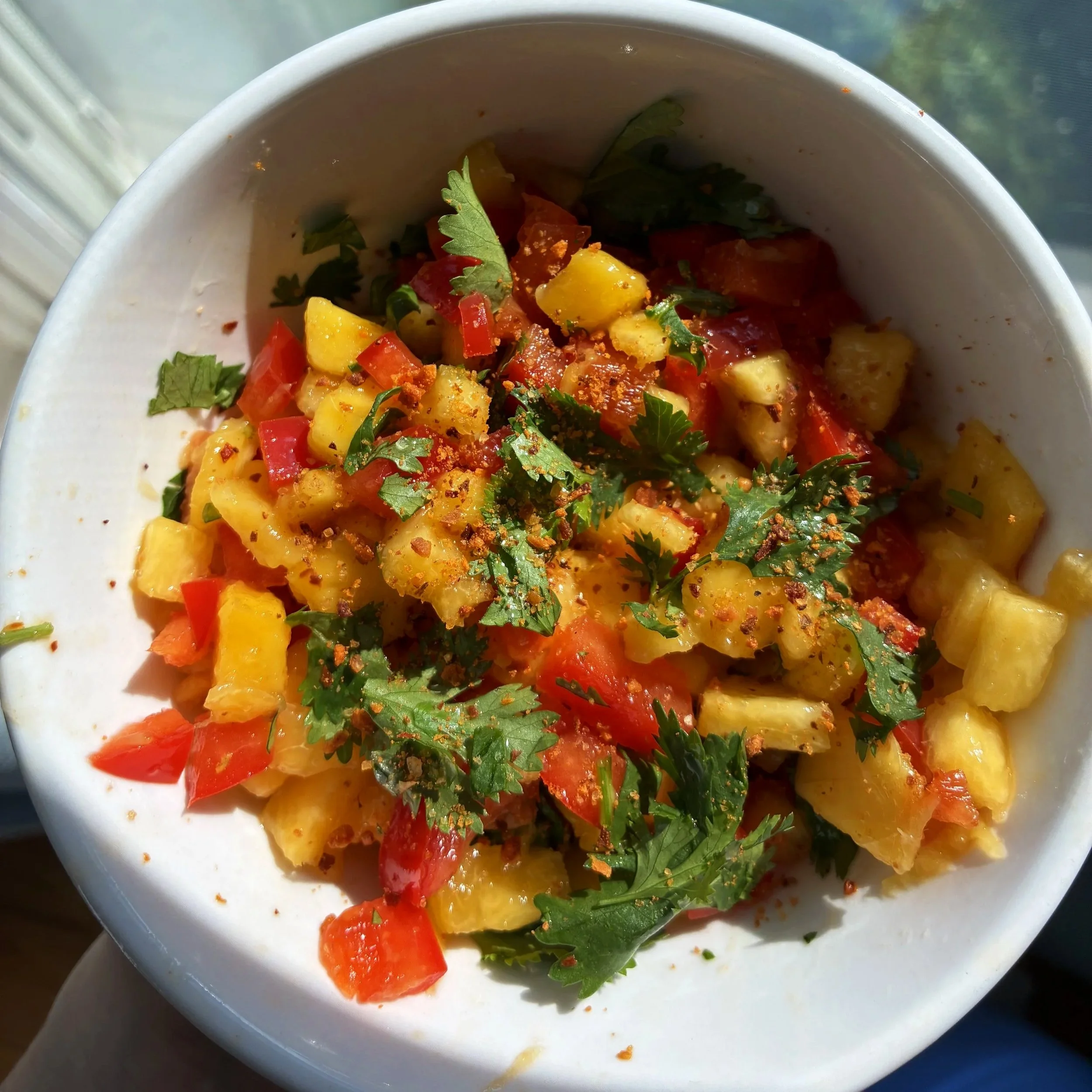 Fresh Peach Salsa (The Peach Truck Inspired) 