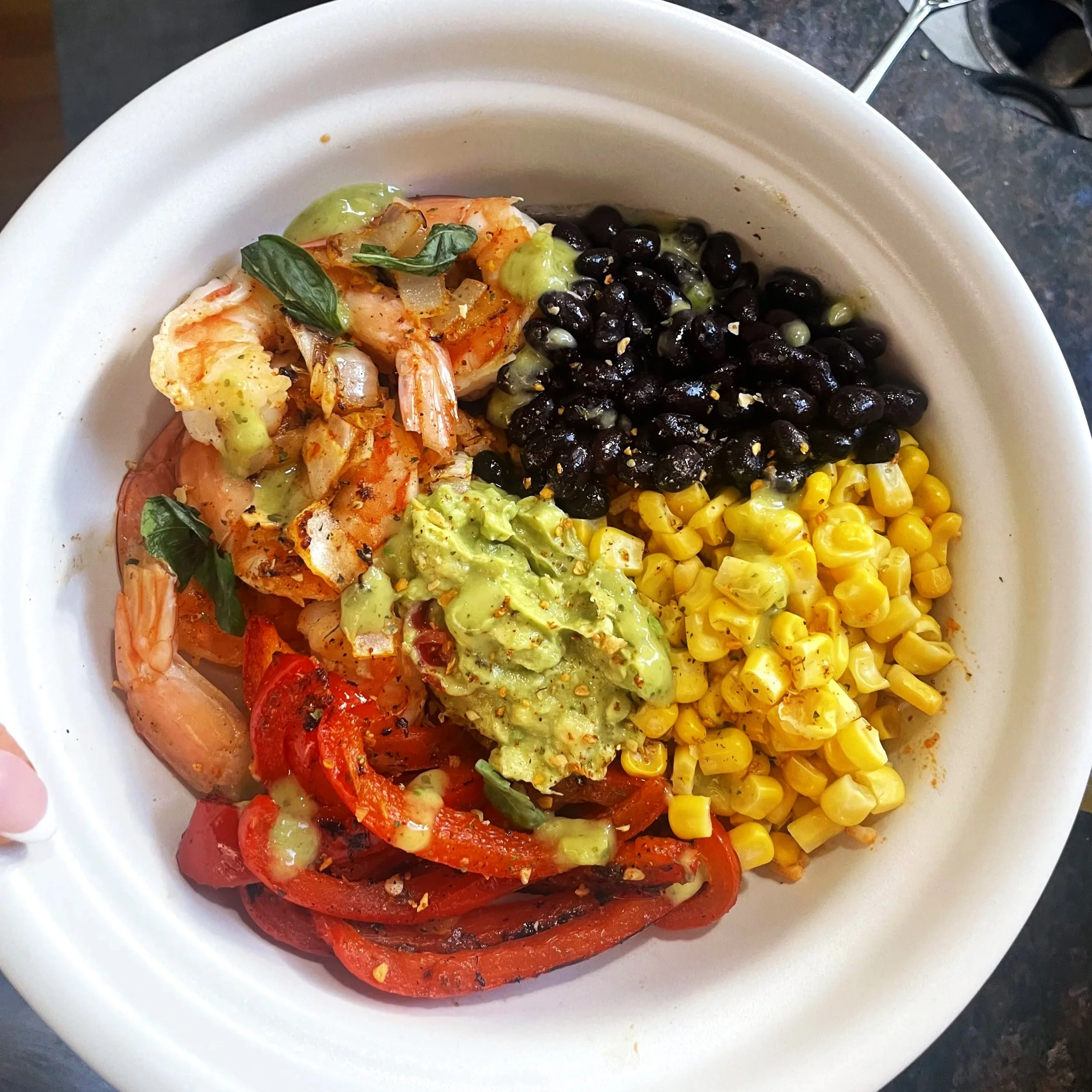 Shrimp Fajita Bowl 