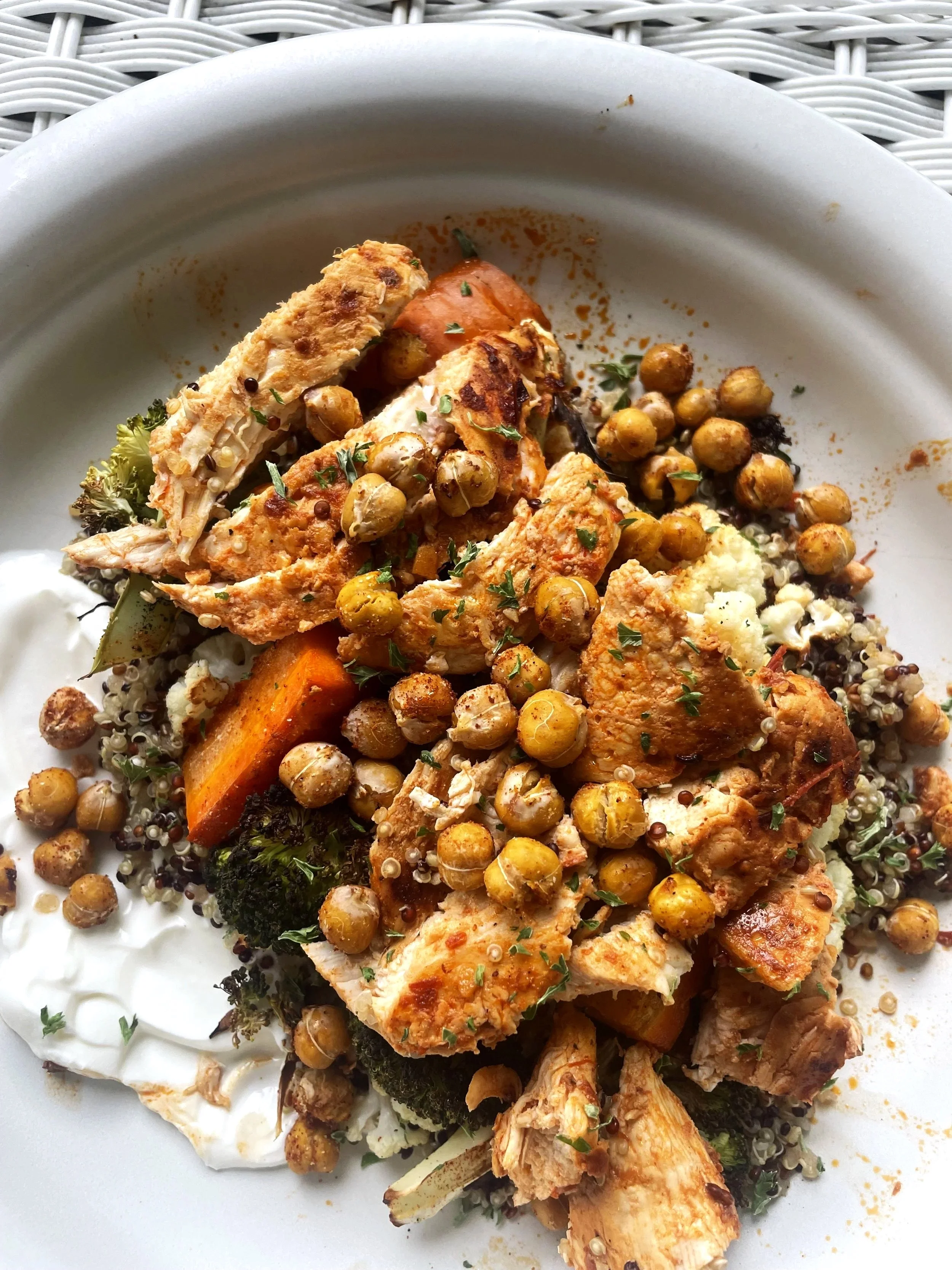 Harissa Chicken Nourish Bowl 