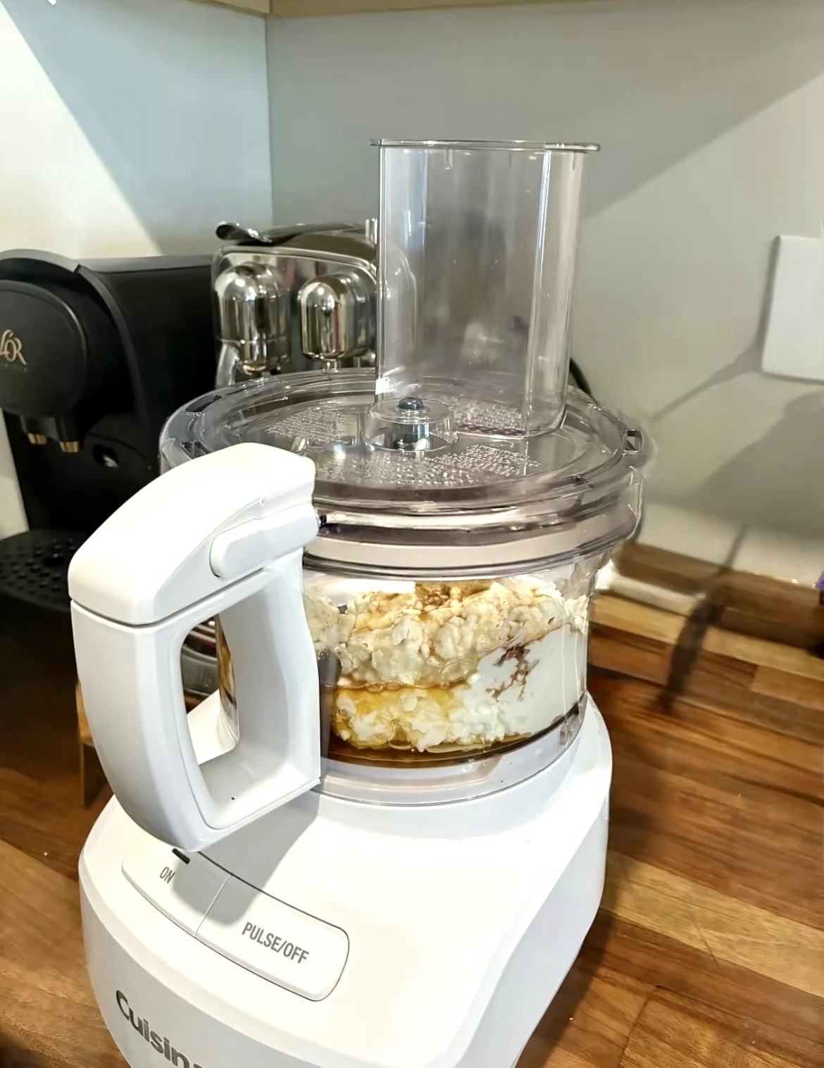Cuisinart food processor is a must have for dressings and sauces ! 
