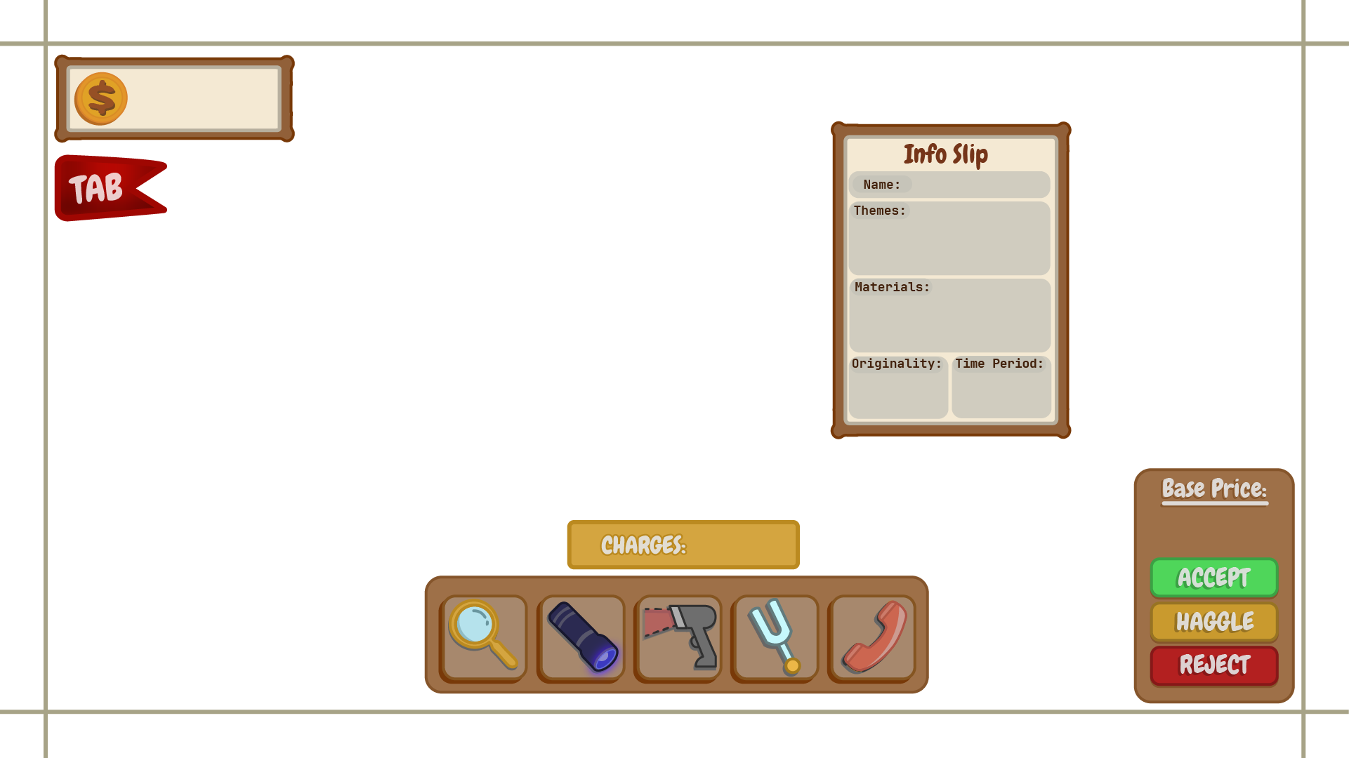 Inspecting UI Mockup, Made with Adobe Illustrator