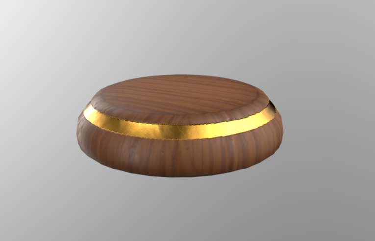 Sound Block, Modeled in 3ds Max, Textured in Substance Painter