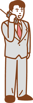 Illustration - Salaryman - Japanese Australia Online Lesson - JLPT Preparation Course