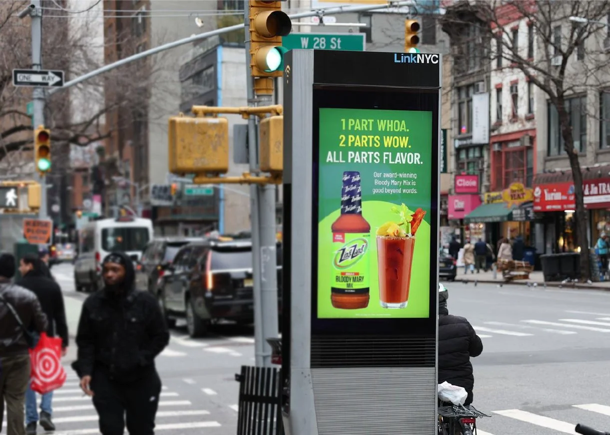 Zing Zang Digital Signage in New York City