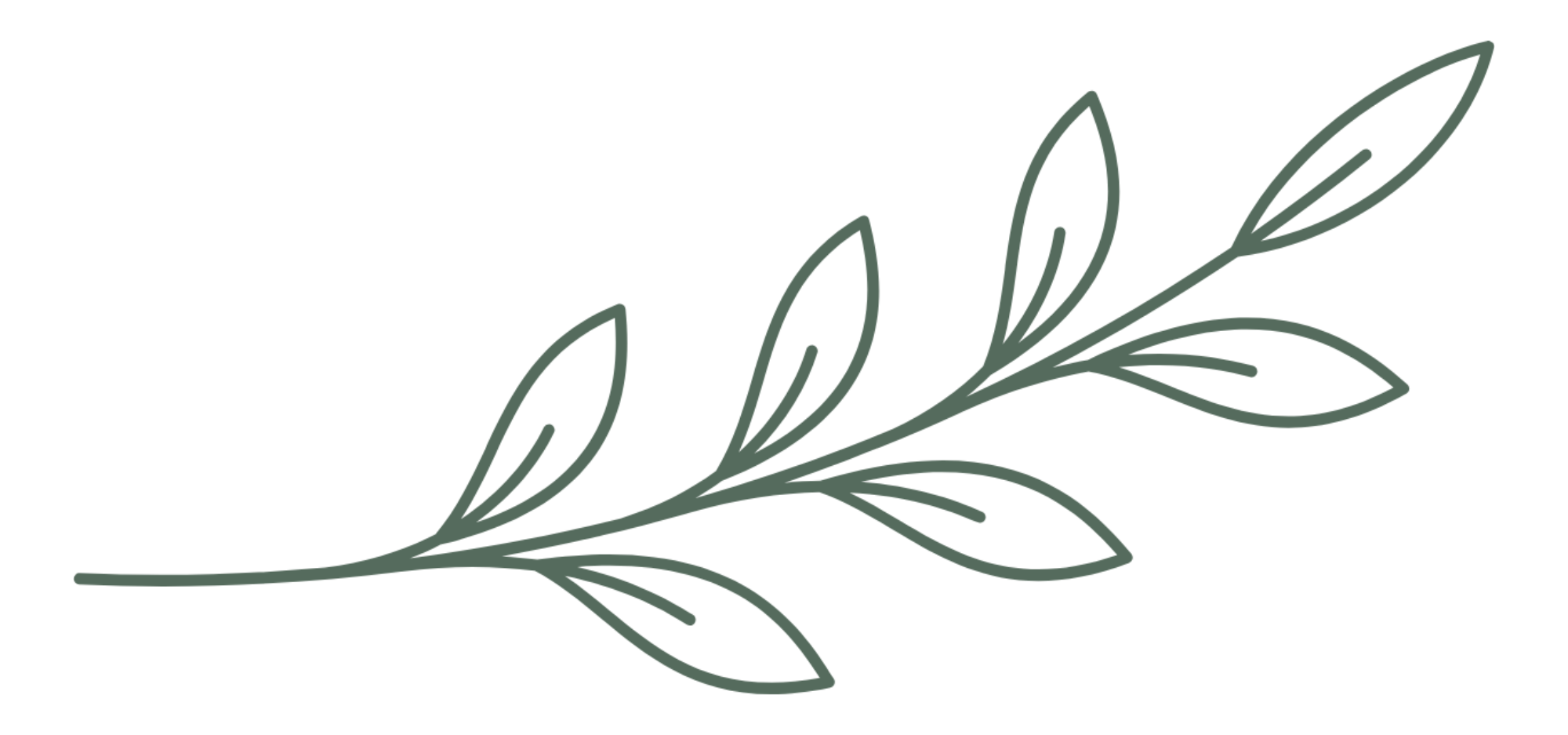 Om Baby decorative botanical illustration, Los Angeles doula and newborn care