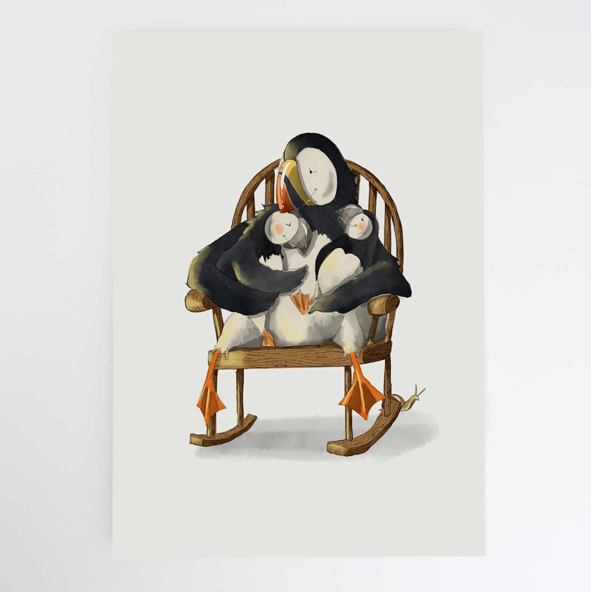 Puffin the Architect - pg 32 Signed print