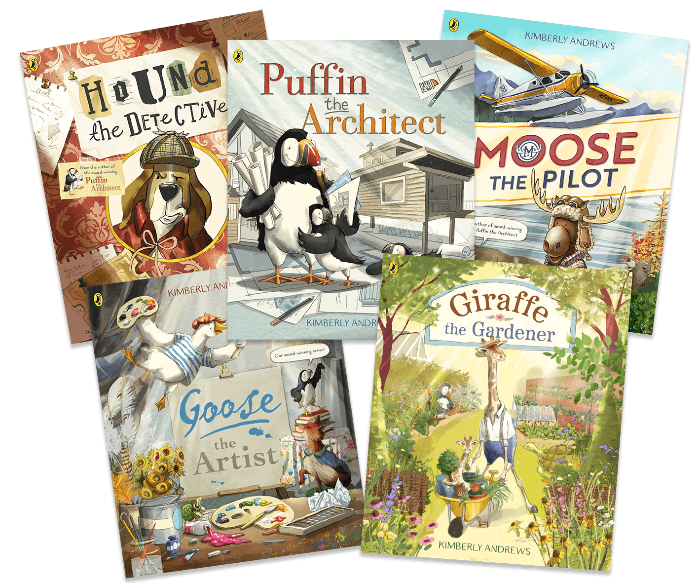 Puffin the Architect Series Bundle