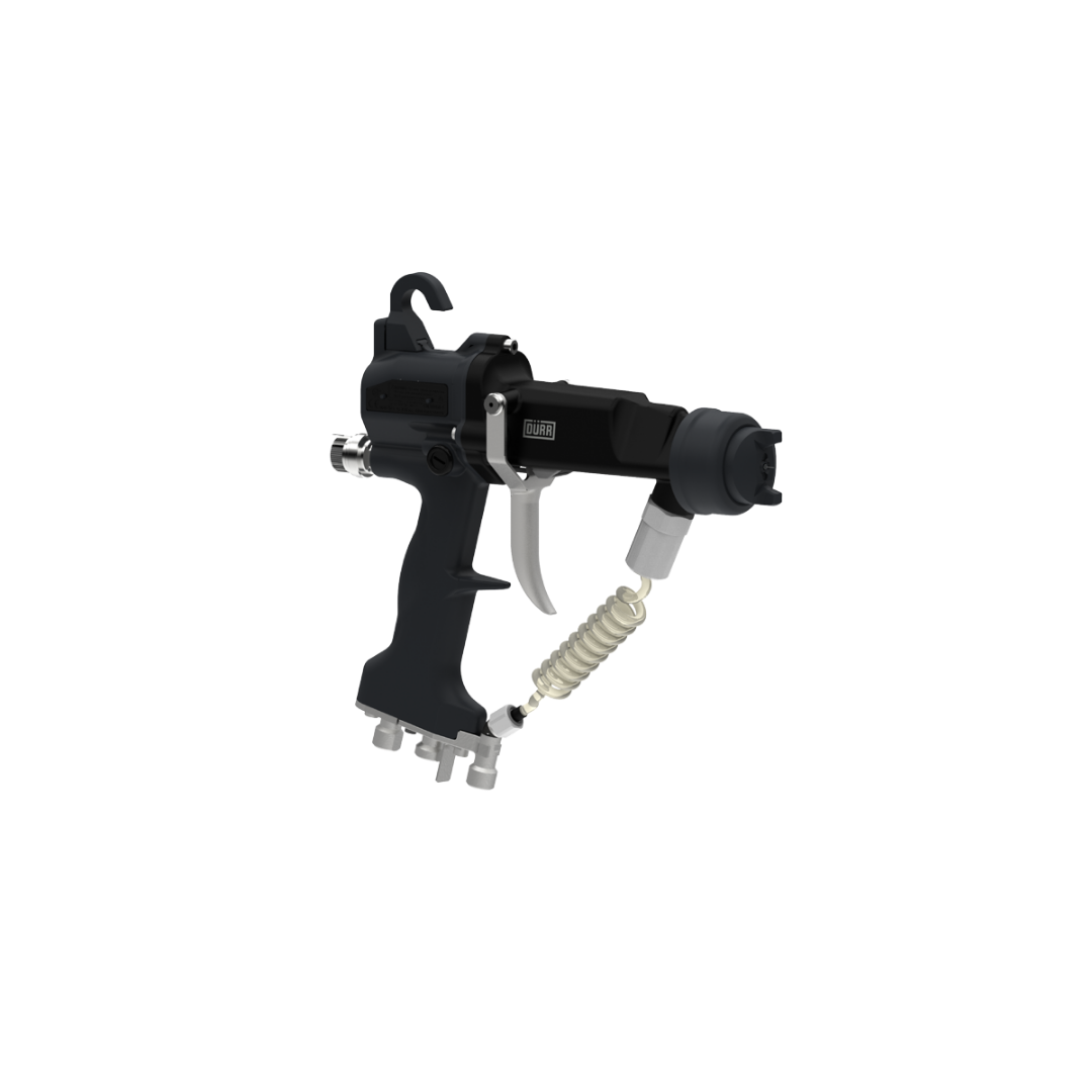A Durr manual electrostatic gun EcoGun AS MAN DC similar to the Asahi HB 5000