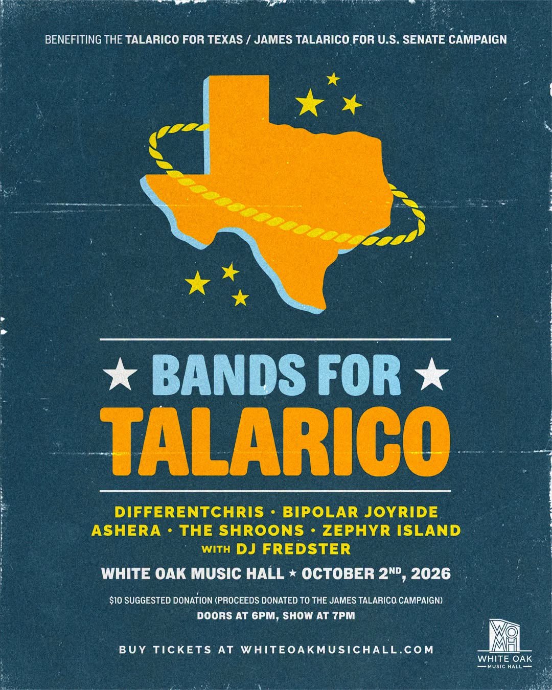 Bands For Talarico: The Voice Of Tomorrow