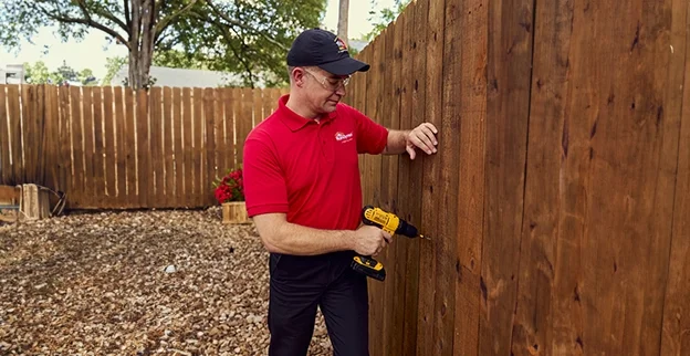 Wood Fence Replacement per section of 6 ft and lower