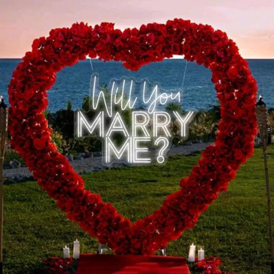 Will you marry me sign
