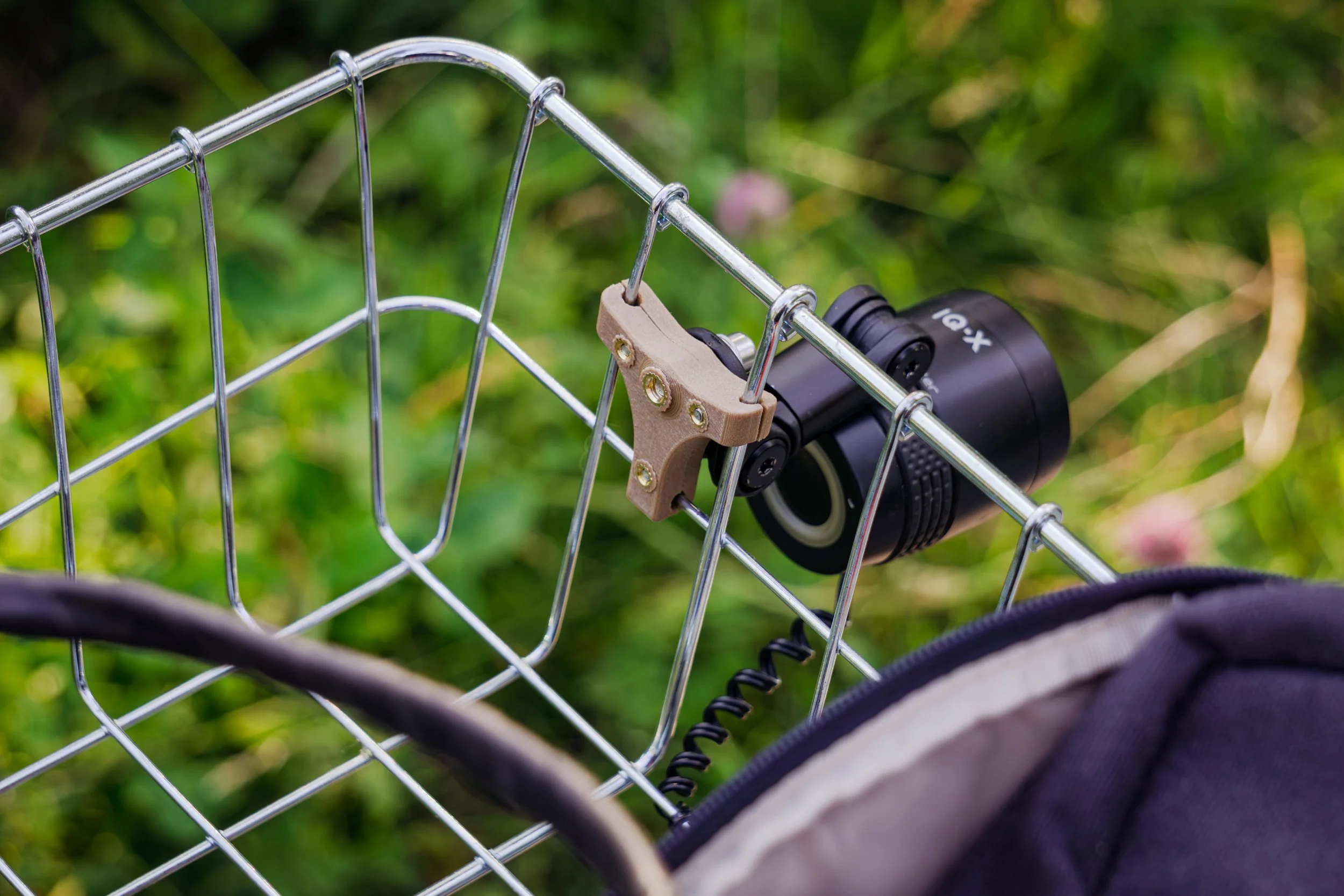 The Triple Clamp-Basket Accessory Mount