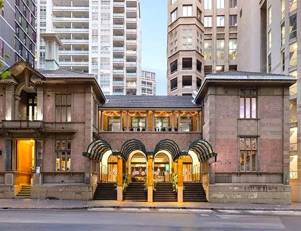 Outside view of The Ascott – Sydney Central Hotel