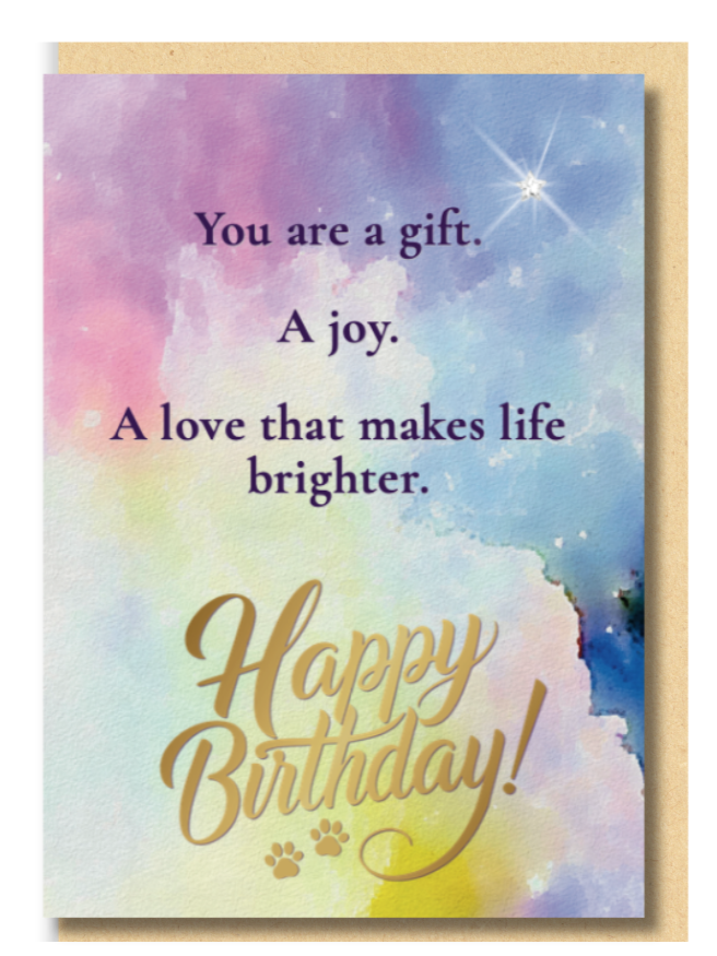 Pet Happy Birthday Card