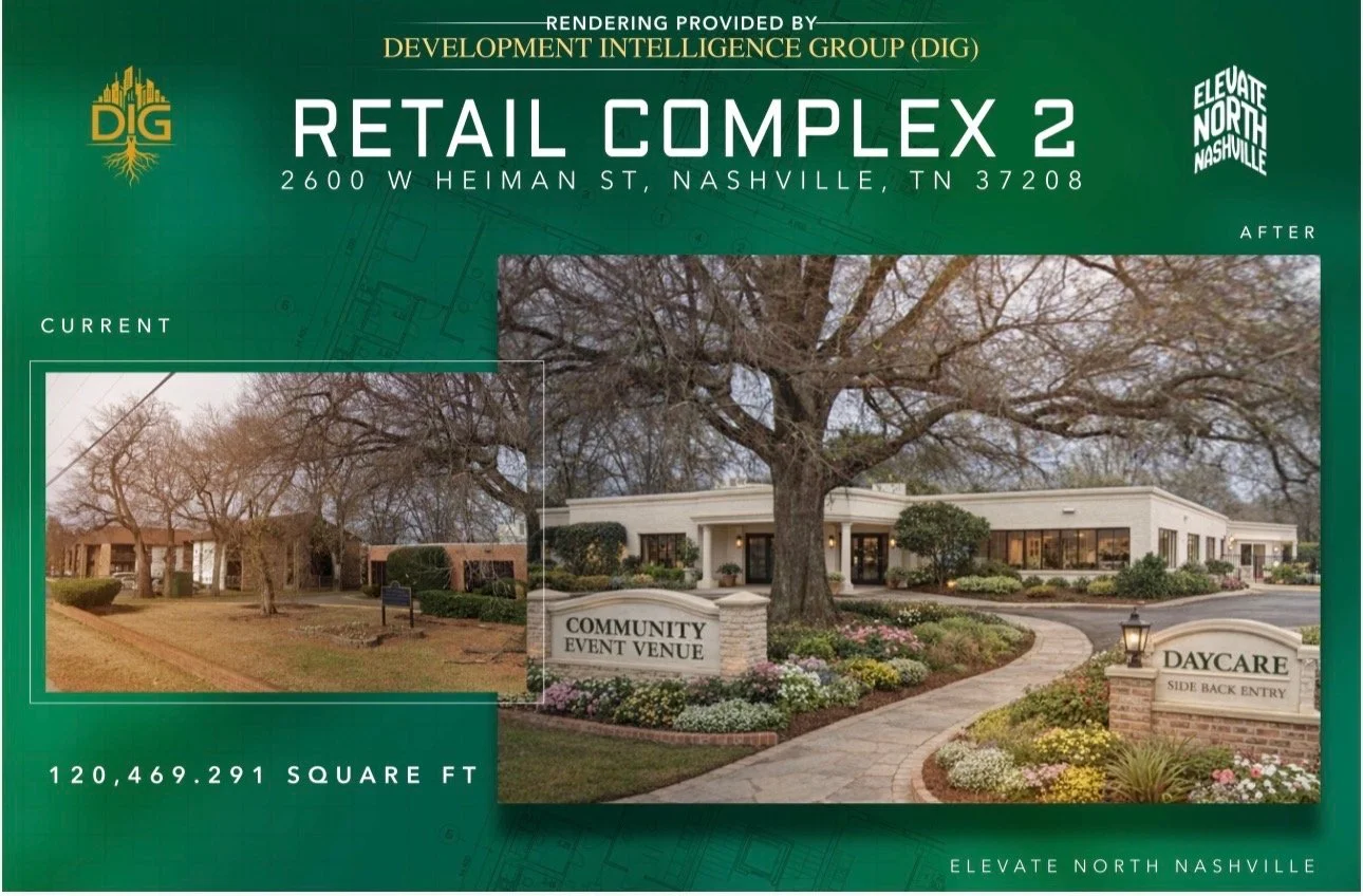 Retail Complex 2 Development | 2600 Heiman St. | Nashville, TN 37208 | 120K+ SQ FT