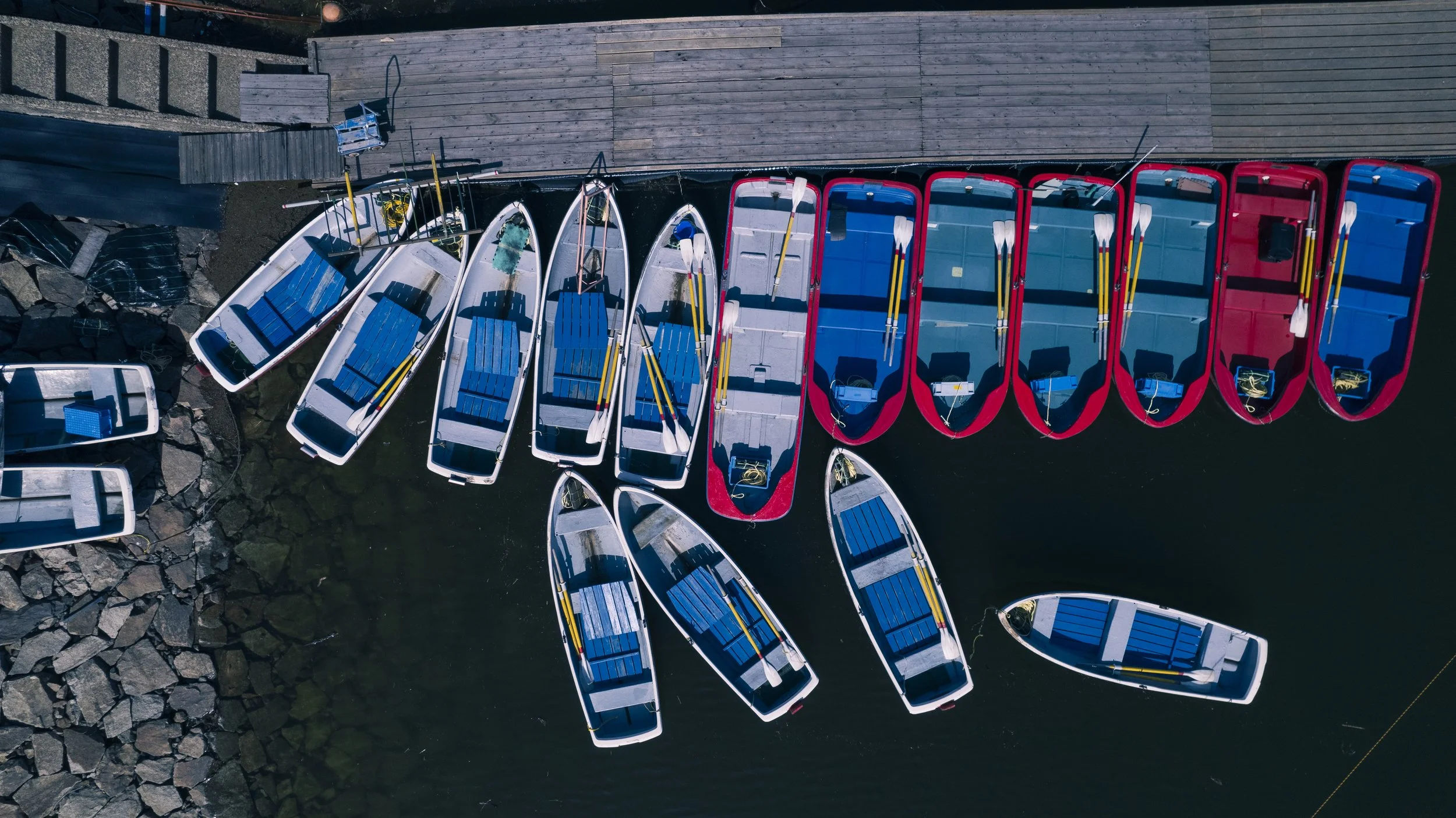 Colorful Boats | Iruka Lake
