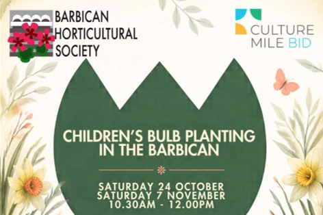 Children’s Bulb Planting in the Barbican - 7 November