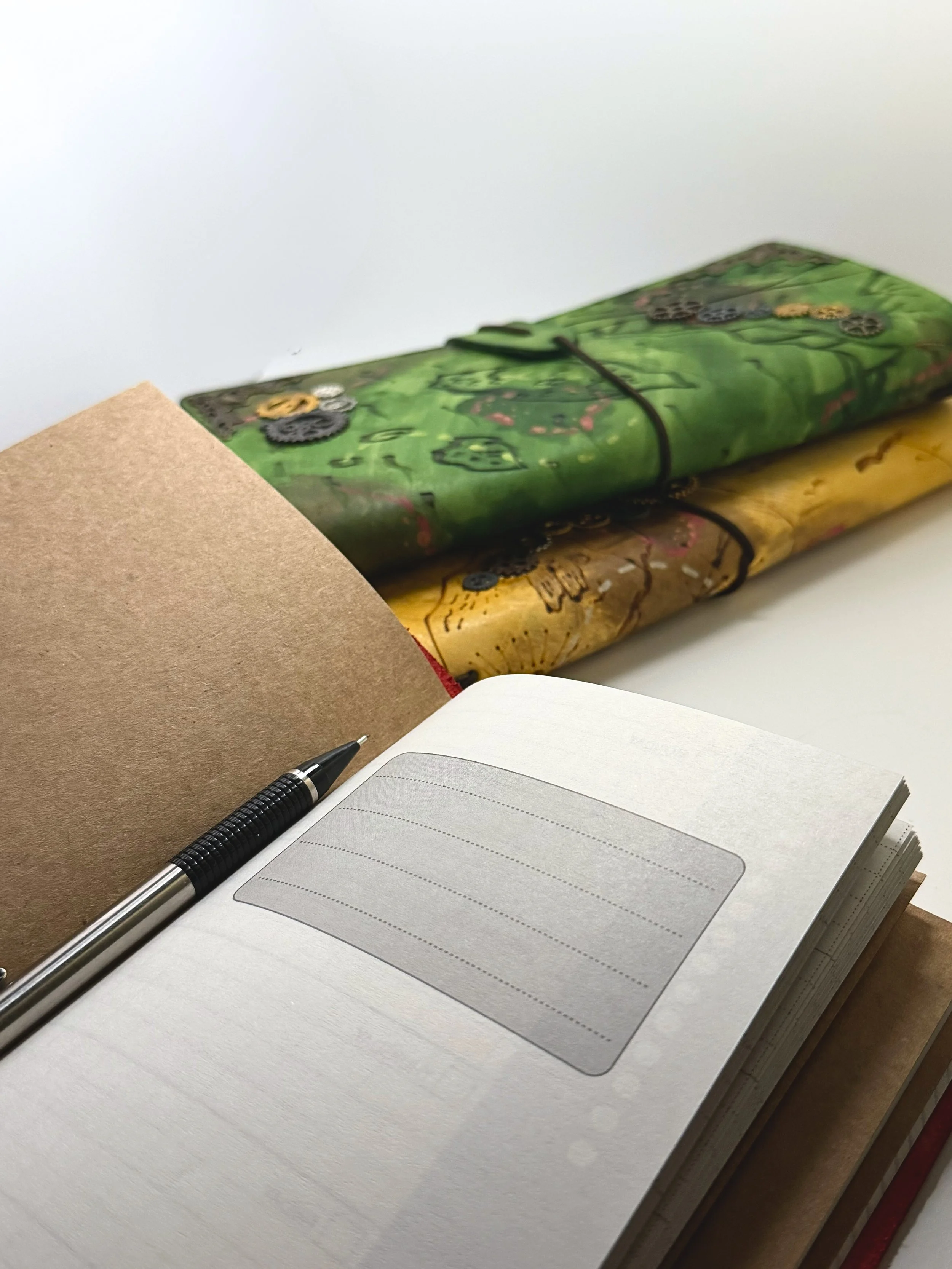 Steampunk Leather Journal