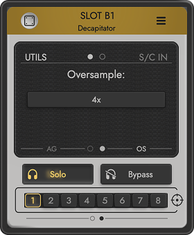 Inter::State per-slot oversampling control set to four times