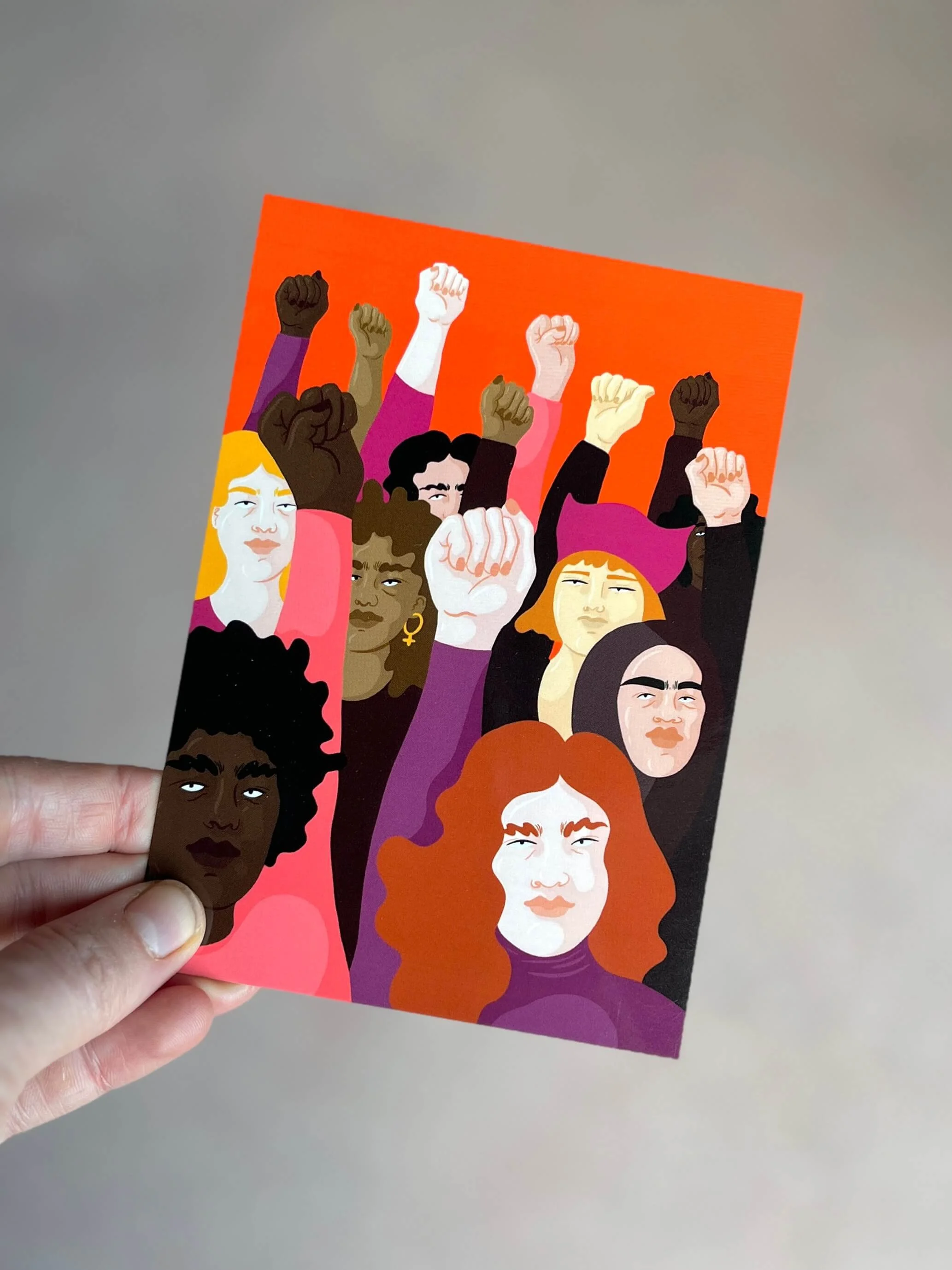 Let's March | Postkarte