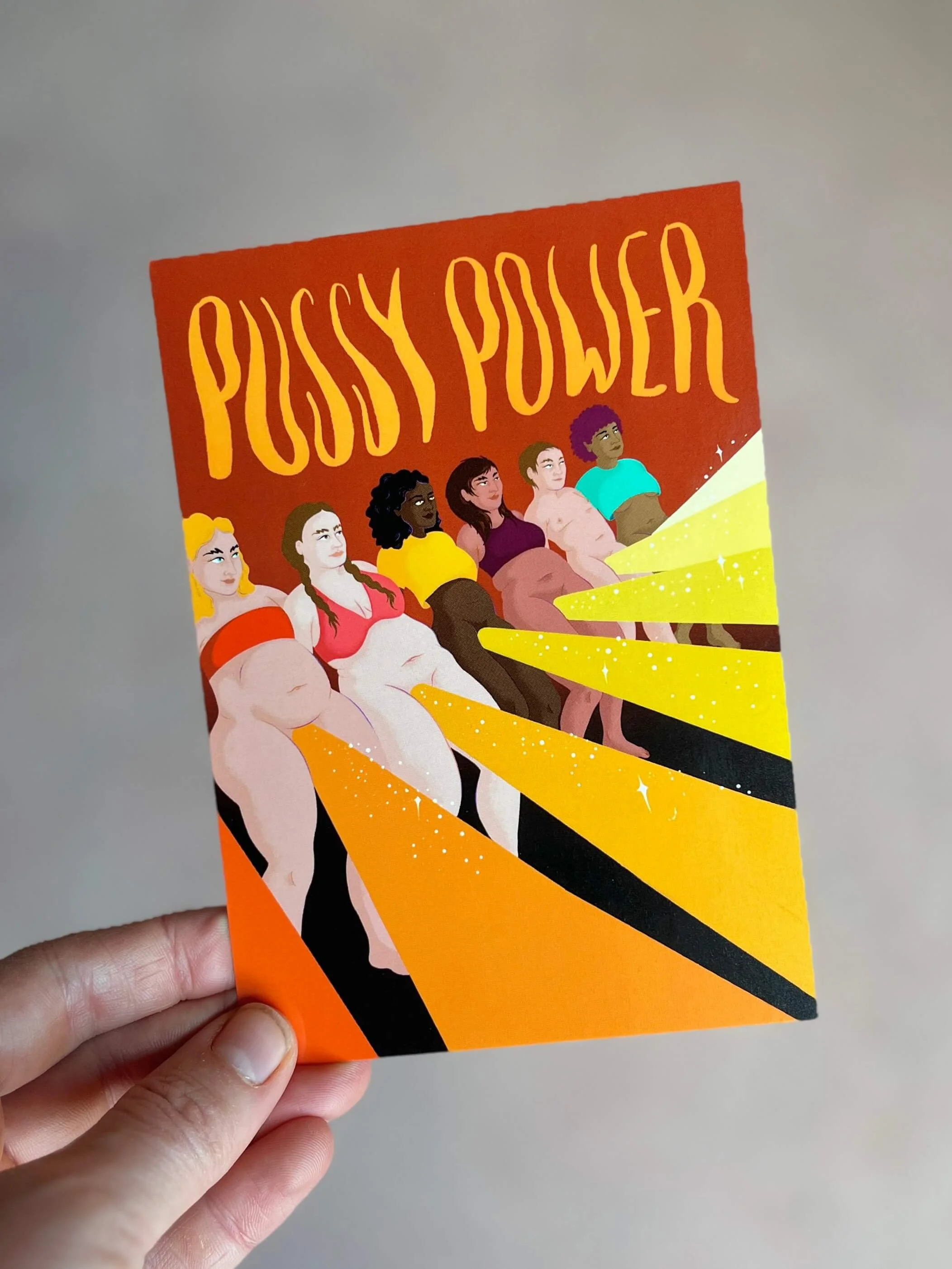 Pussy Power | Postkarte