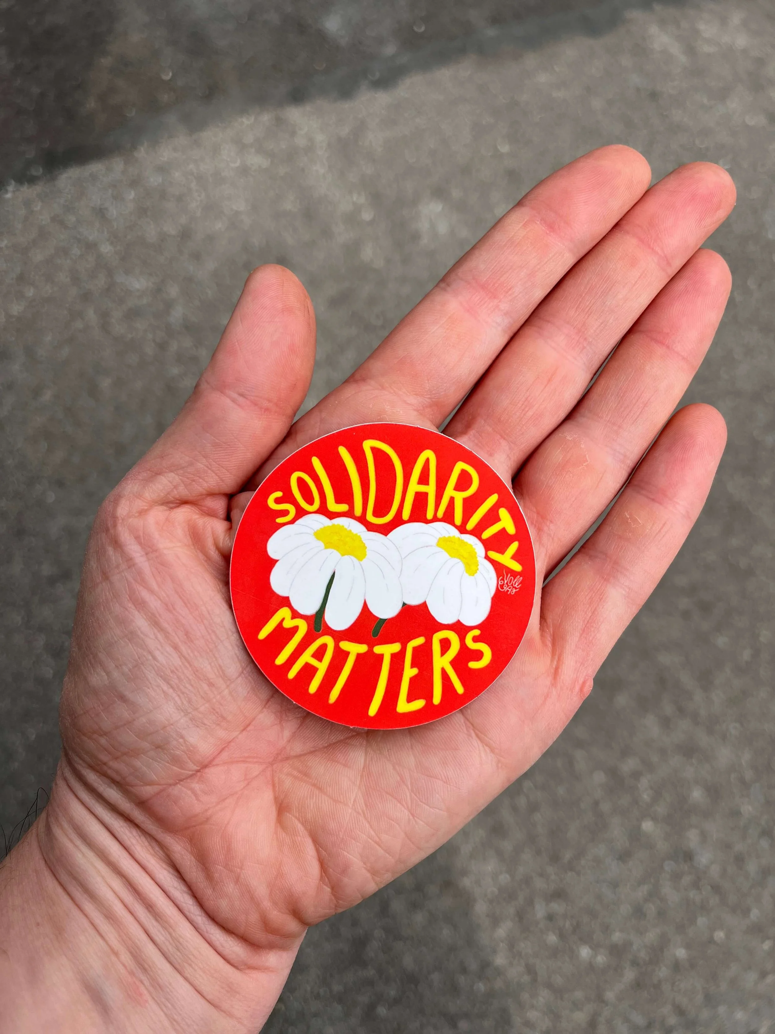 Solidarity Matters | Vinyl Sticker
