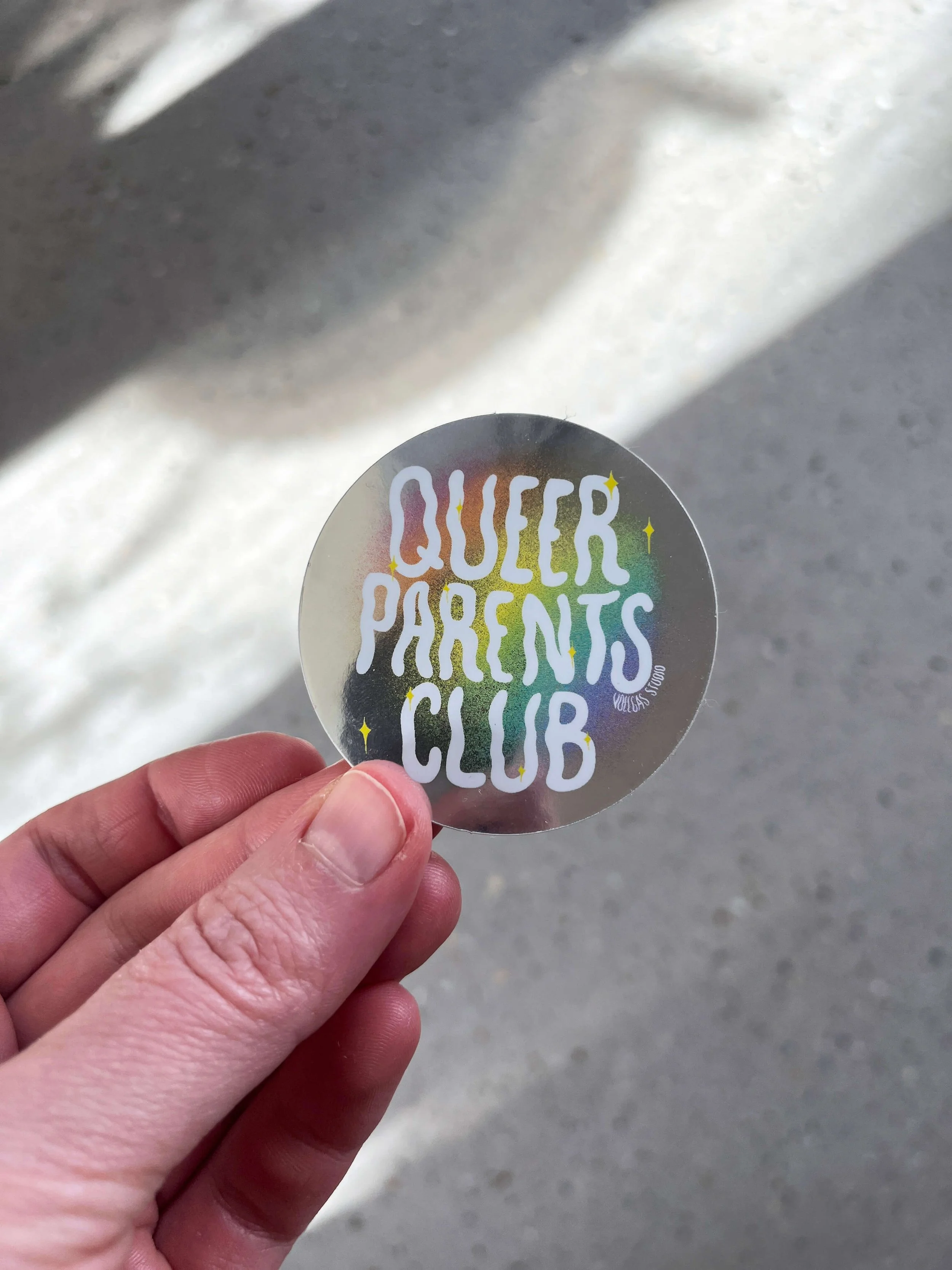 Queer Parents Club | Spiegel Sticker