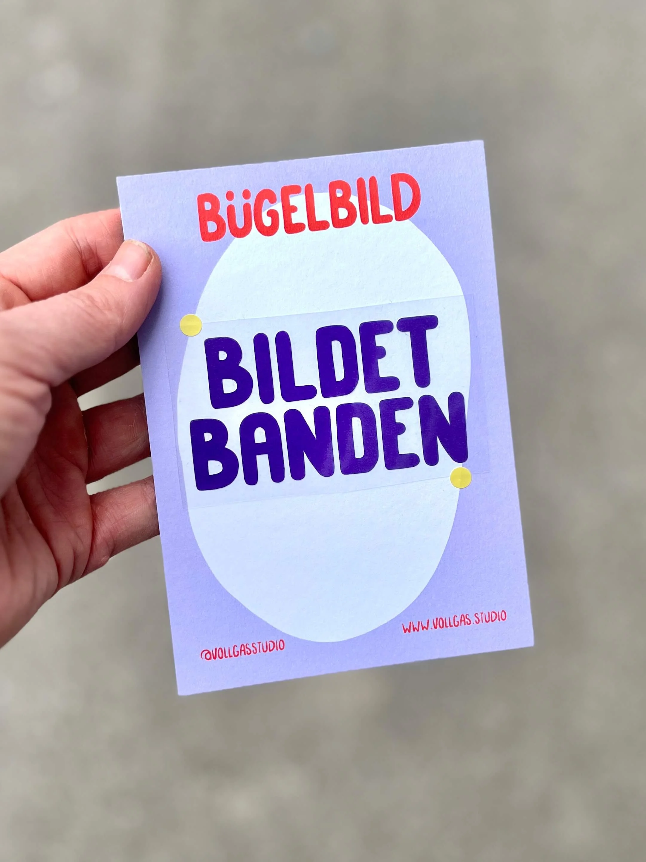 Bildet Banden | Bügelbild