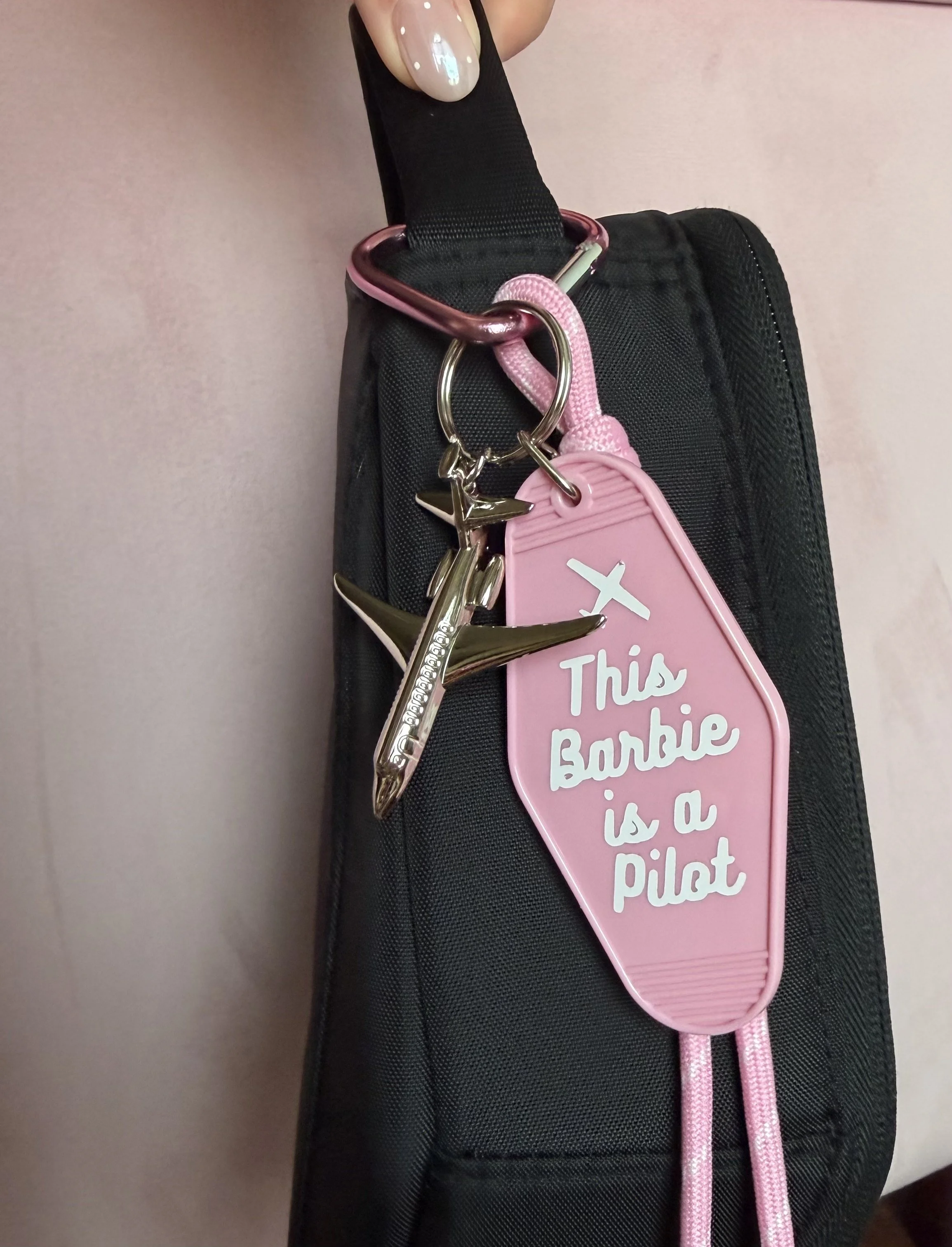 Aviator's Bag Charm
