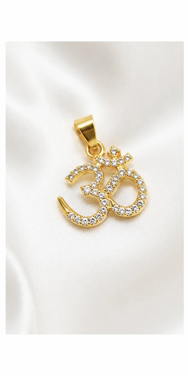 Elegant Om Symbol Pendant
