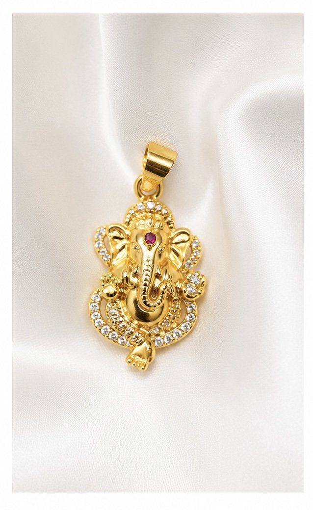 Ganesh Mini Pendant with chain