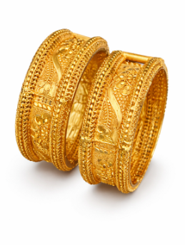 1 Piece Gold plated bangles (सुनको चुरा)