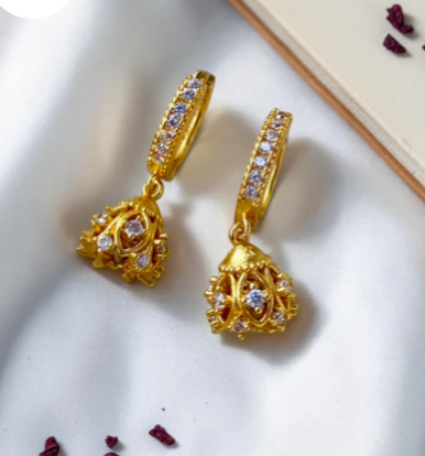 Miniature Jhumki Earrings