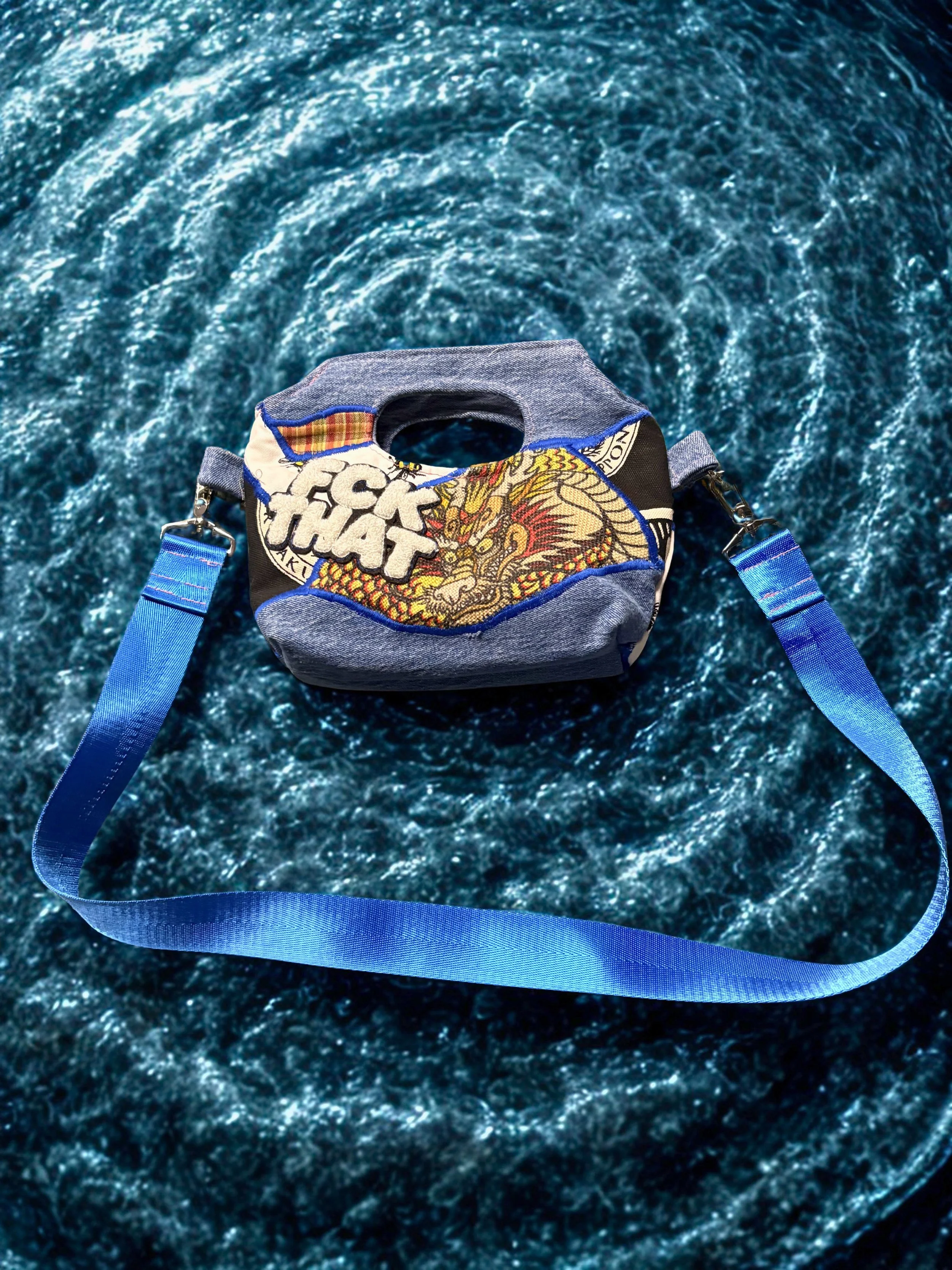The Cats & Dragons Sling Purse