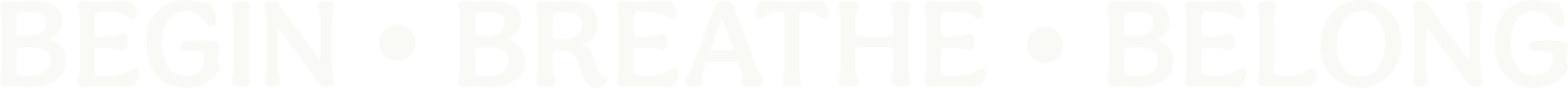 Text on a black background with the words "BEGIN," "BREATHE," and "BELONG" separated by dots.