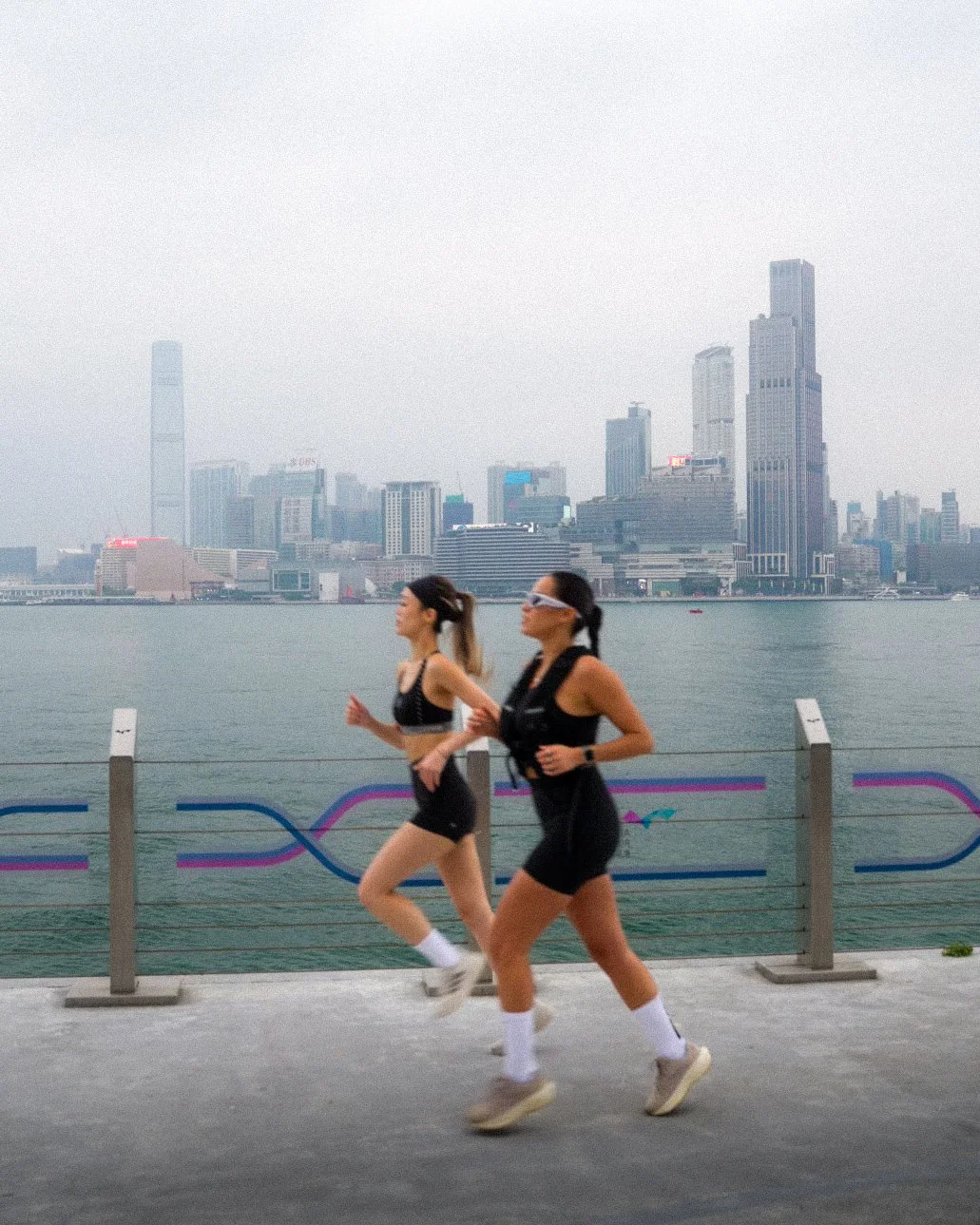 Running shoot in Hong Kong