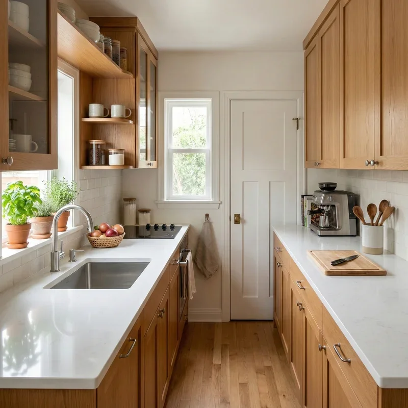 Tiny Galley Kitchen Ideas