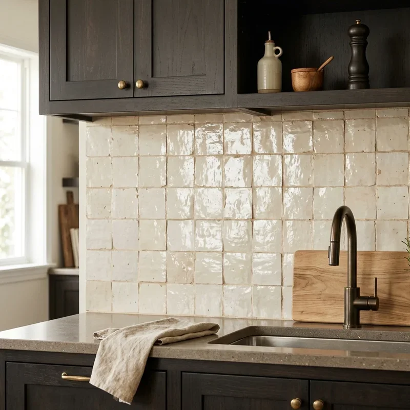 Kitchen Backsplash Ideas for Dark Cabinets