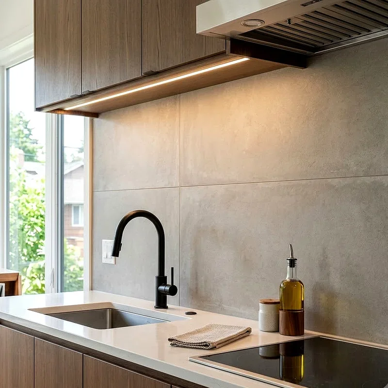 Large Tile Backsplash Ideas