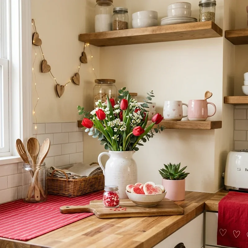 15 Valentine Kitchen Decor Ideas for a Romantic Touch