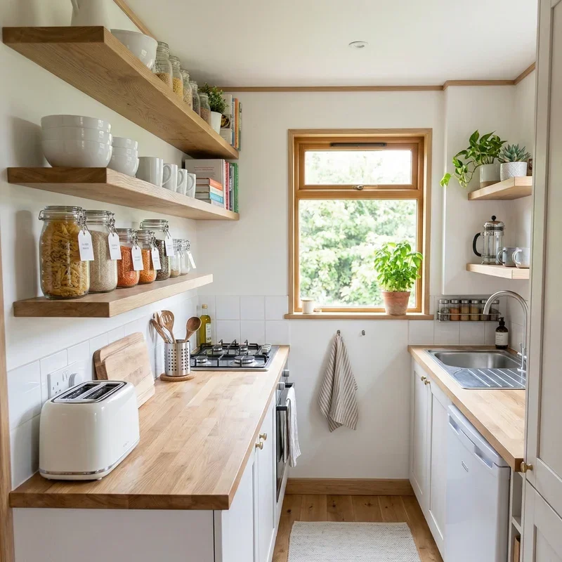 Tiny Galley Kitchen Ideas