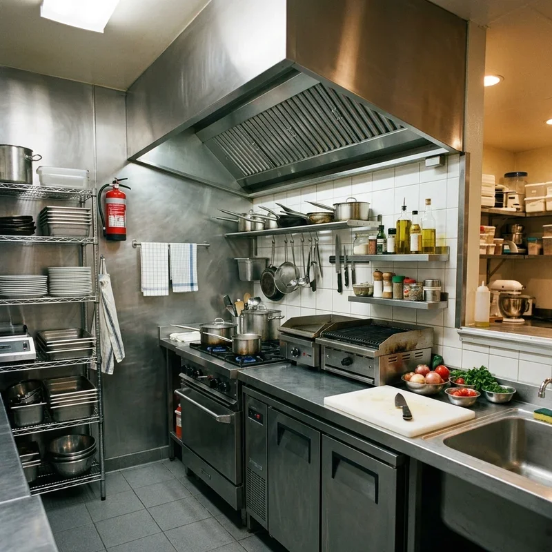 15 Small Commercial Kitchen Ideas for Efficient Workspaces