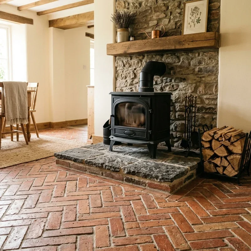 Wood Burning Stove Hearth Ideas