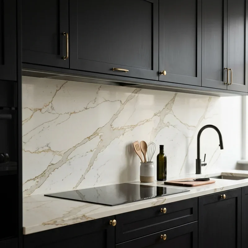 Kitchen Backsplash Ideas for Dark Cabinets