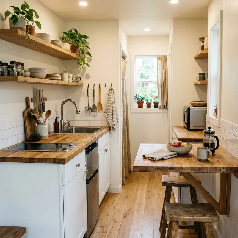 Tiny Galley Kitchen Ideas