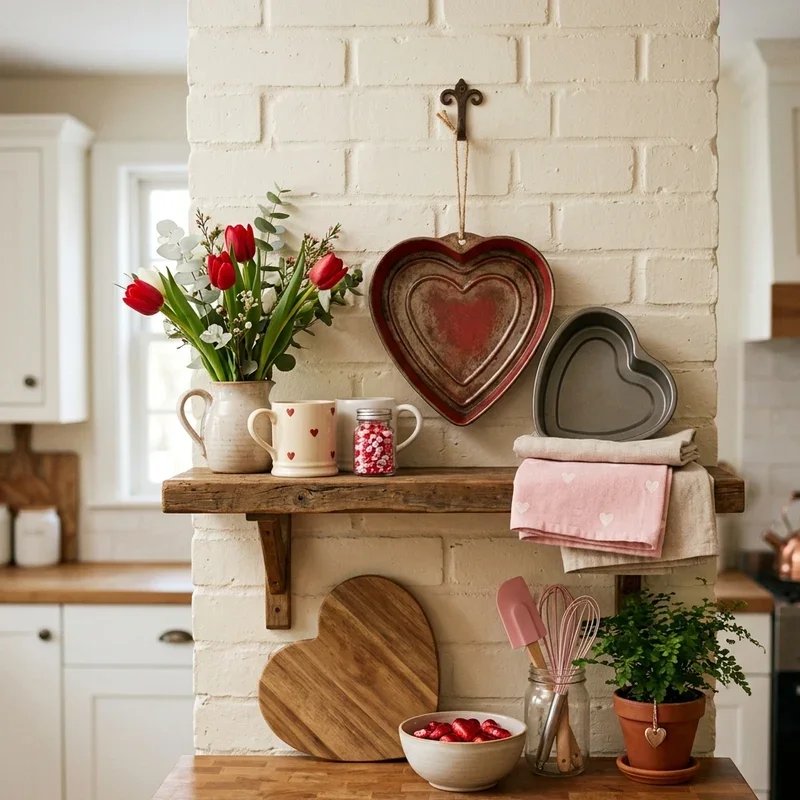 Valentine Kitchen Decor Ideas