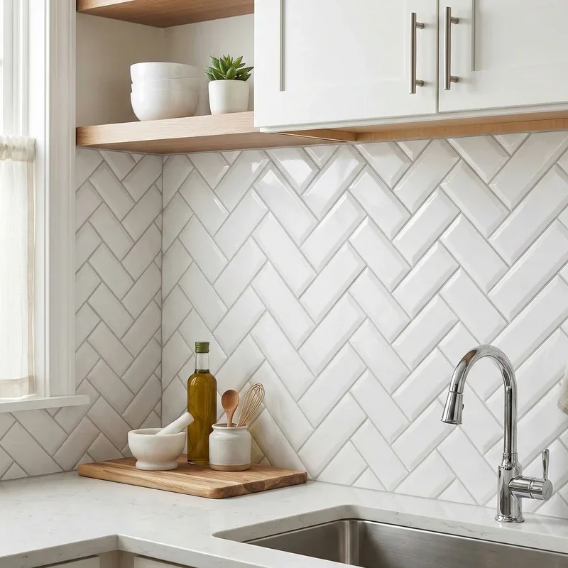 Kitchen White Backsplash Ideas
